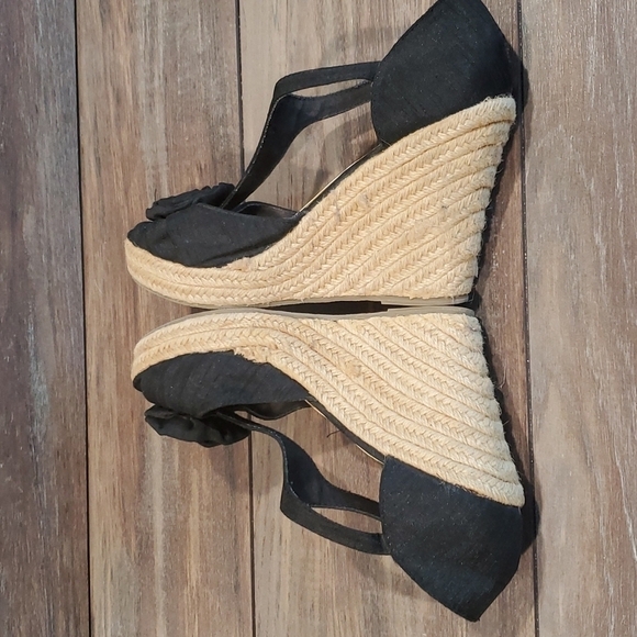 Steve Madden Women P-Veta Espadrille Wedge Sandals sz 8M  shoes - Picture 7 of 15